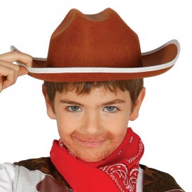 Chapéu de cowboy infantil sentido