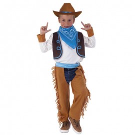 Disfraz de Vaquera Wild West Infantil