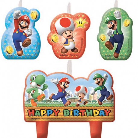 Velas Super Mario