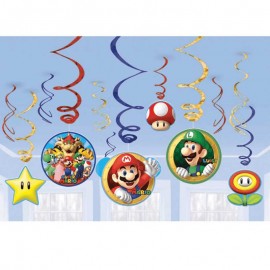 Decorações Fitas Super Mario