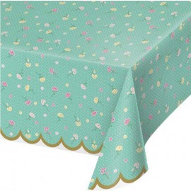 Floral Fresh Mint 137cm x 259 cm