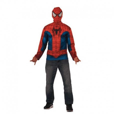 Fantasia de homem -aranha com capuz para adultos