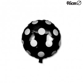 Globo Redondo Lunares Foil 46 cm