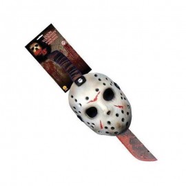 Jason v13 máscara e facão