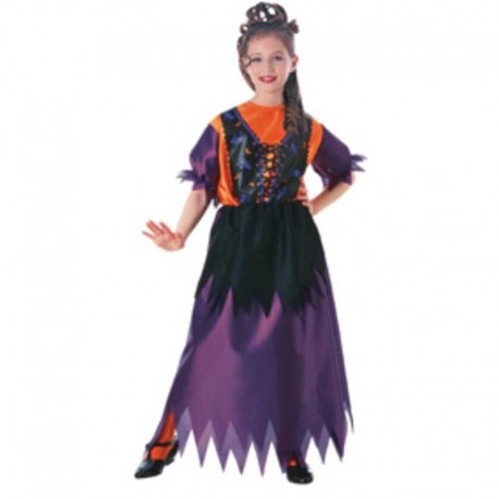 Pretty witch traje para menina
