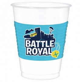 8 Copos Battle Royal de Plástico 473 ml