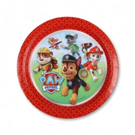 8 Platos Patrulla Canina 23 cm