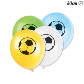 8 Balões Futebol 30 cm