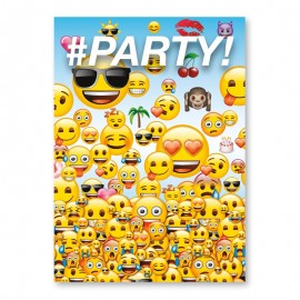 8 Invitaciones con Emoticonos