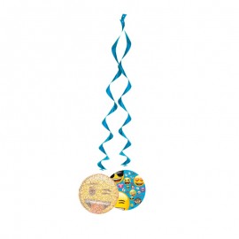 3 Decorativos Pendentes com Emoticoms 66 cm