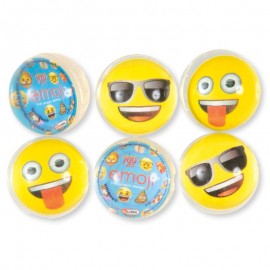 6 Pelotas Saltarinas con Emoticonos