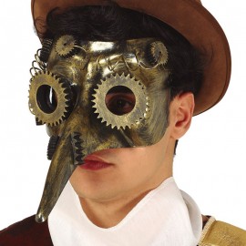 A máscara la peste steampunk
