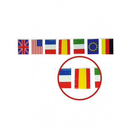 Bandeira Internacional de 50 m Bag 20 x 30 cms