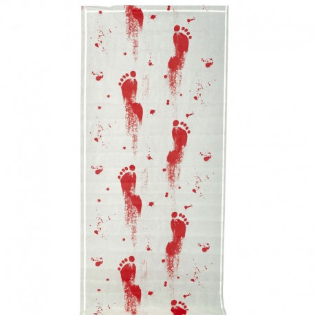 Decoração com sangue 90 x 450 cms