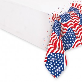 Mantel con Banderas Americana 54 x 108 cm