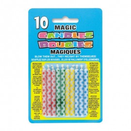10 Velas Mágicas con Rombos
