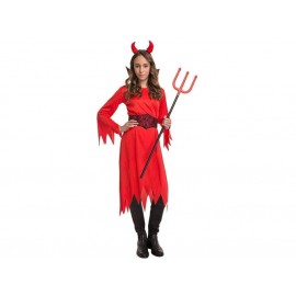 Traje vermelho demonia