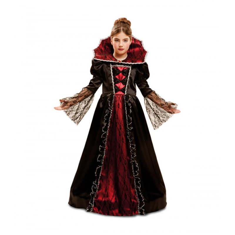 Fantasia Drácula Vampiro Halloween Infantil Traje Luxuoso Para Meninos