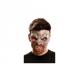 Máscara de meia -face do Zombie de látex