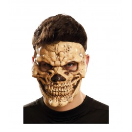 Half -face Mask Latex Skull