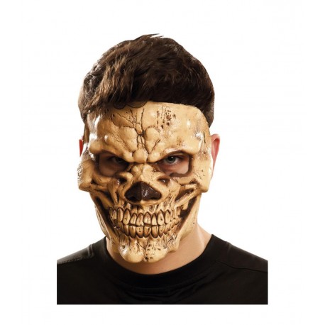 Half -face Mask Latex Skull