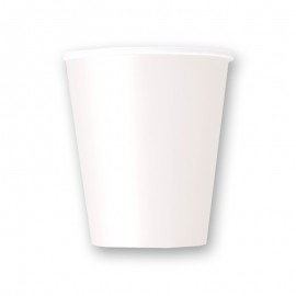 8 Vasos de Papel 266 ml