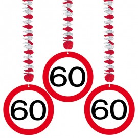 3 Decorativos Pendentes 60 Traffic