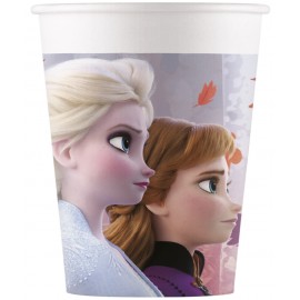 8 Vasos Frozen 2 de Papel 200ml