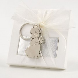 Angel Key Keychain Metal com caixa e 2 chocolates