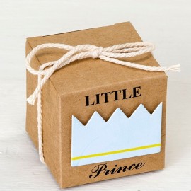25 Caixas Kraft Little Prince 5 cm