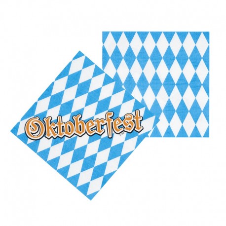 12 guardanapos da Oktoberfest 33 cm