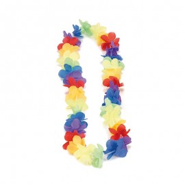 Collar Tropical Hawaiano Multicolor 90 cm