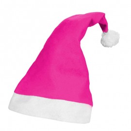 Gorro Natal Rosa Forte