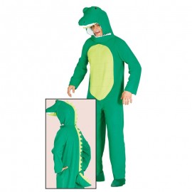 Traje de crocodilo adulto