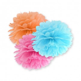 Pompons de Papel 25 cm