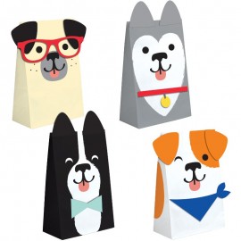 8 Sacos de Papel Cachorrinhos