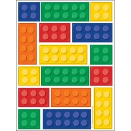 4 adesivos Lego