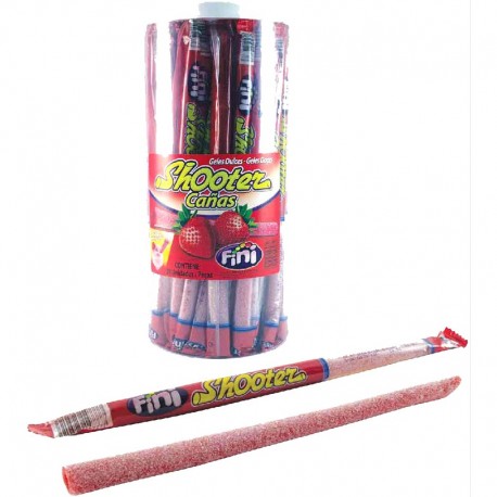 Chuches hastes morango pica 50 unidades