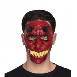 Half -face Mask Devil of Latex