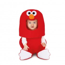 Elmo Cabezón para fantasia de bebê