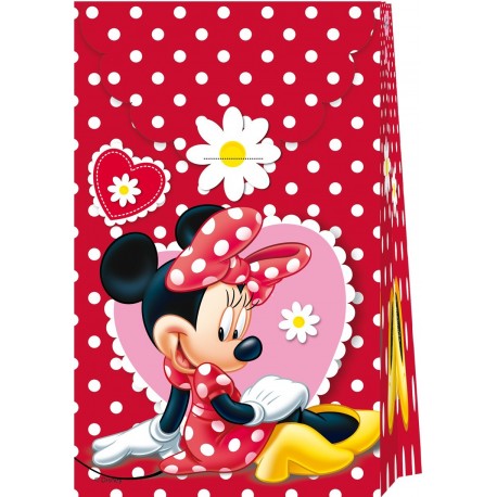 6 Sacos Disney Minnie Mouse