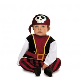 Fantasia de bebê pirata infantil