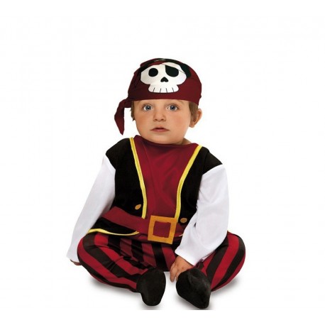 Fantasia de bebê pirata infantil