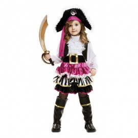 Traje de pirata pequeno para crianças