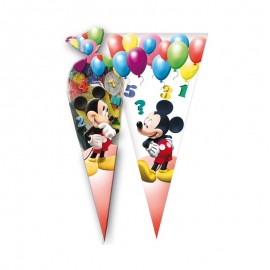 10 Bolsas Mickey para Chuches forma Cono