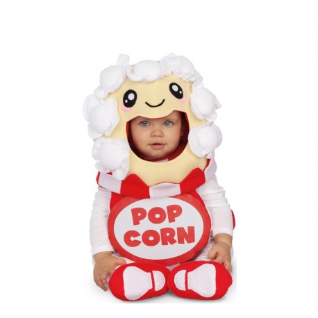 Traje infantil de palomitas de balão