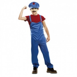 Disfraz de Super Plumber Infantil