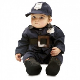 Fantasia de infância de policiais para bebês