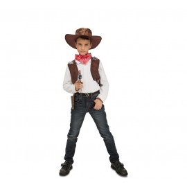 Eu quero ser uma fantasia infantil de cowboy