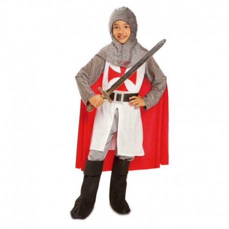 Fantasia medieval de cavalheiros com camada infantil